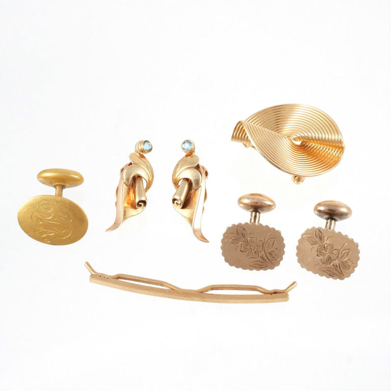 14k Gold Jewelry Set