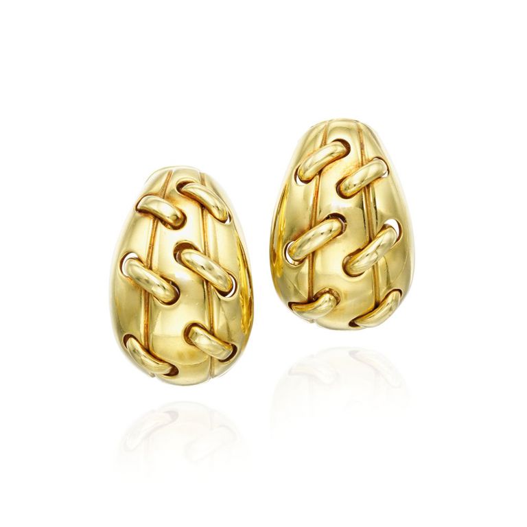 18k Yellow Gold Earrings