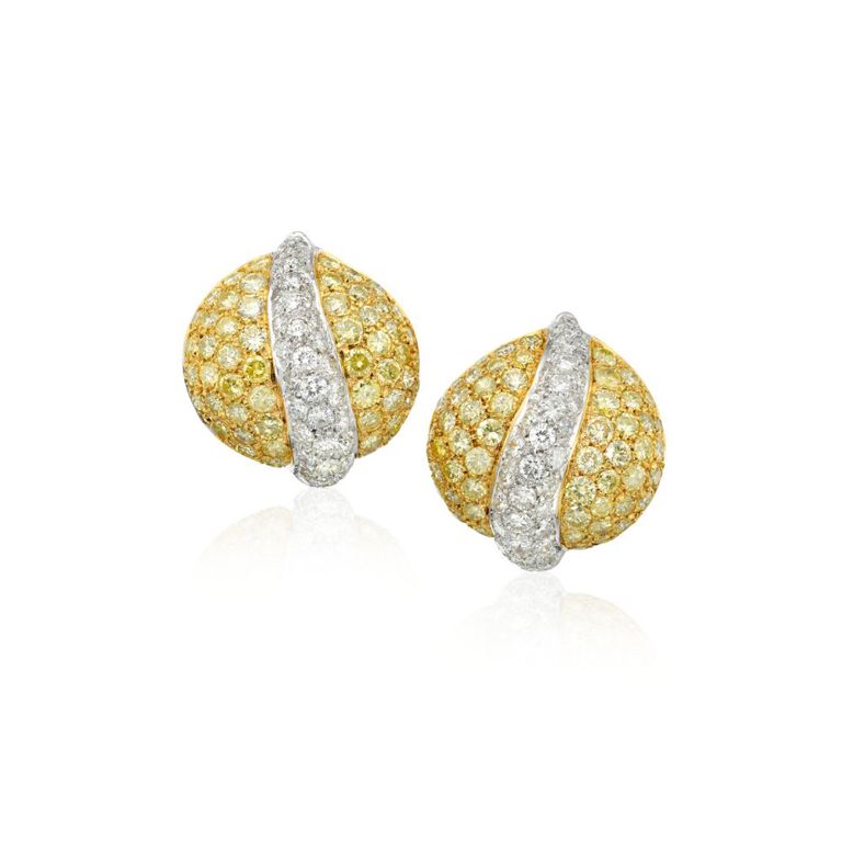Pair of Diamond Ear Clips