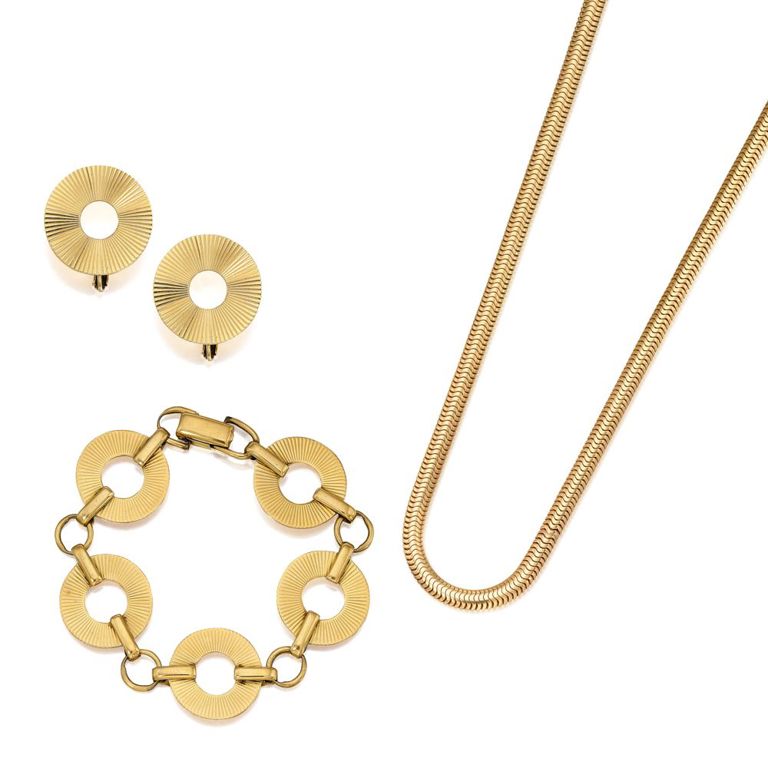 Set of 4 14k Gold Jewelry