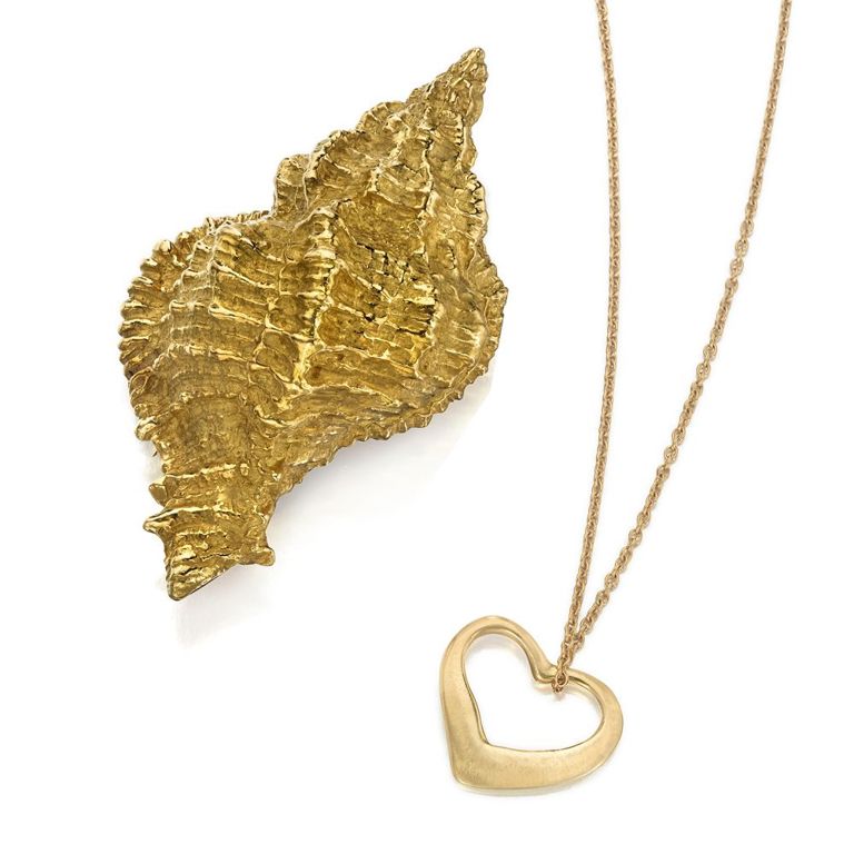 Set of 2 18k Gold Jewelry