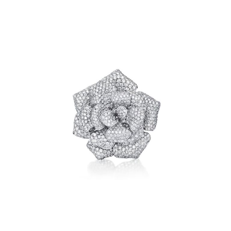 18k White Gold Diamond Ring