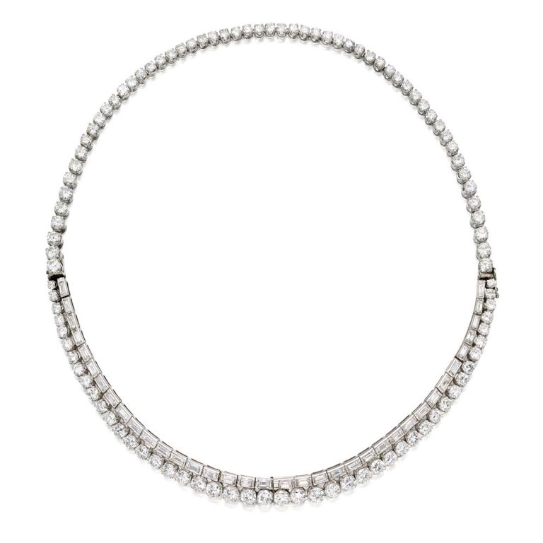 Platinum Diamond Necklace