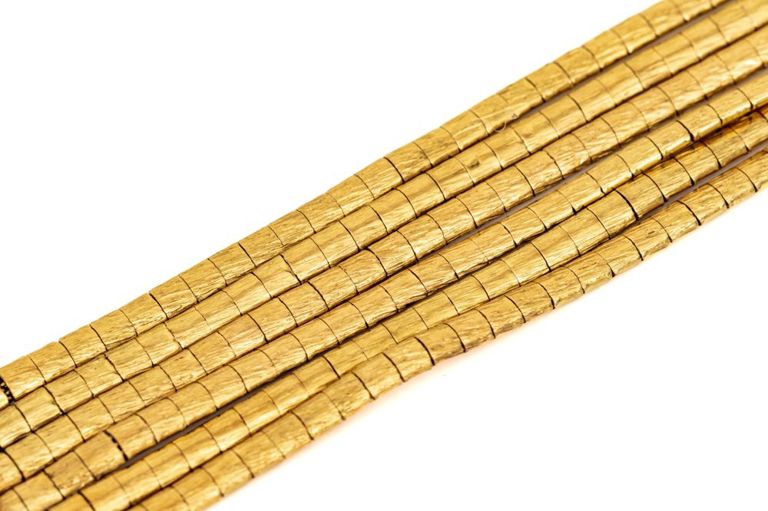 14k Gold Omega Bracelet