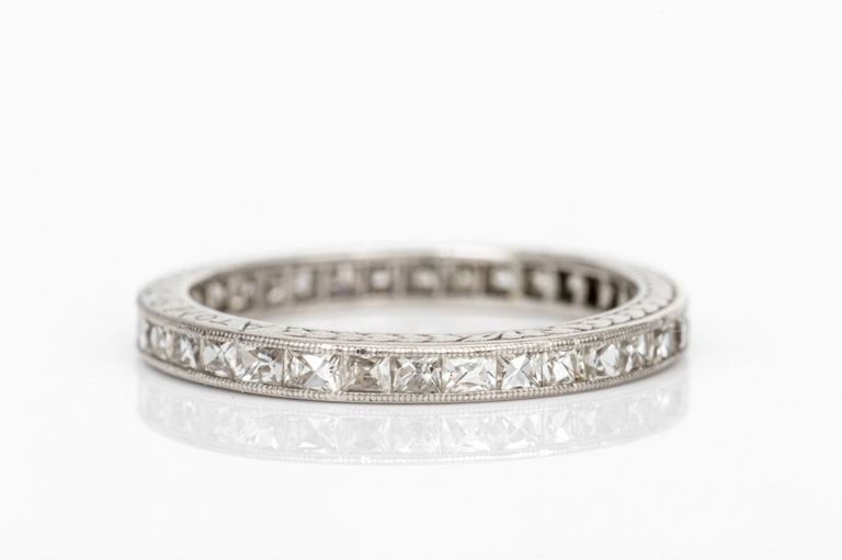 Platinum Diamond Eternity Band