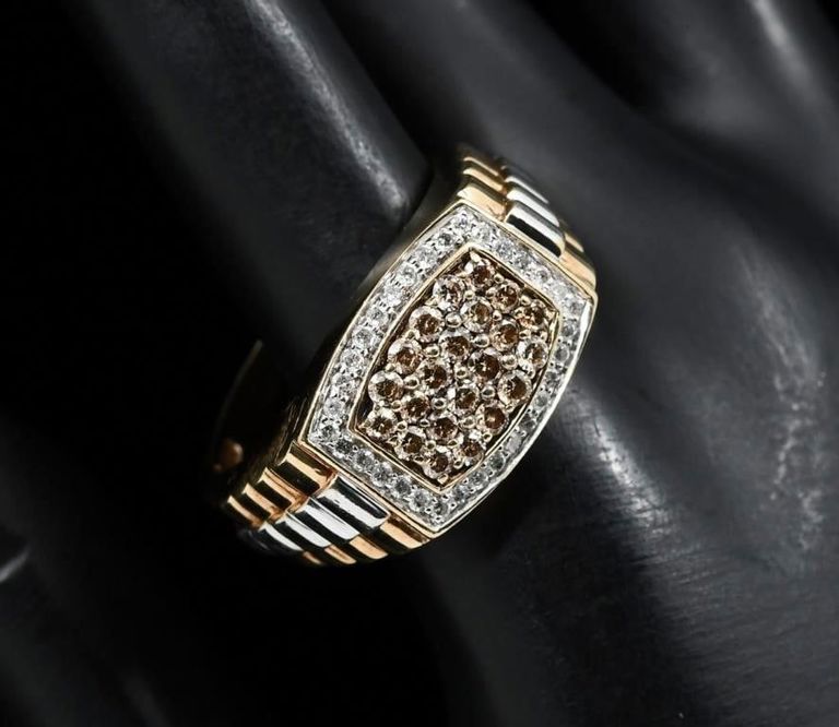 10k Gold Diamond Ring