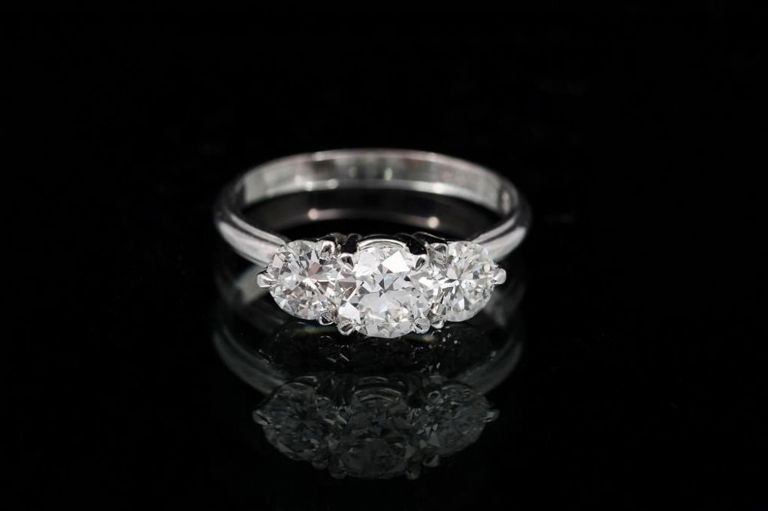 Platinum Diamond Ring