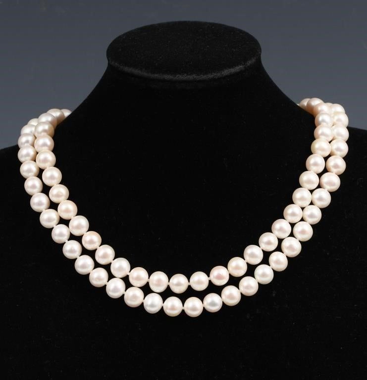 14k Gold Pearl Necklace