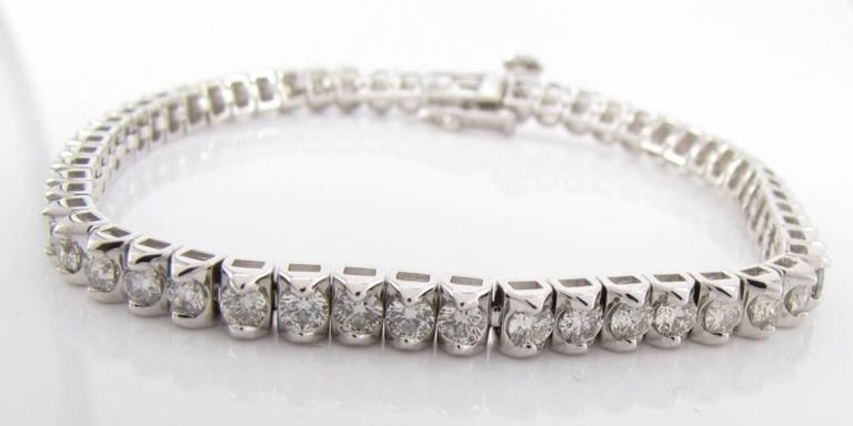 14k Gold Diamond Bracelet