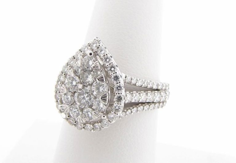 14k Gold Diamond Ring