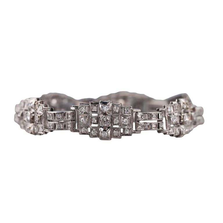 Platinum Diamond Bracelet