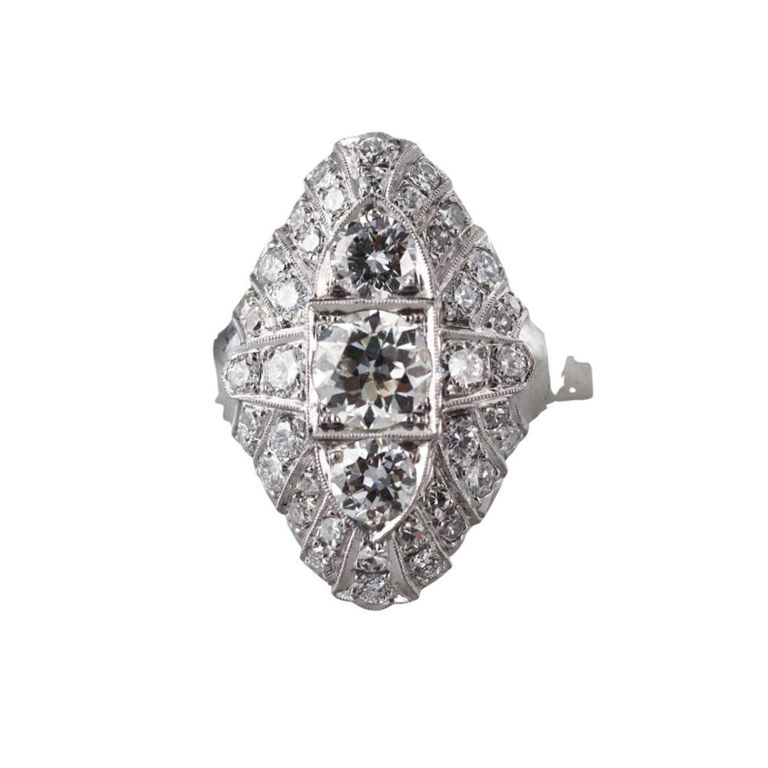 Platinum Diamond Ring