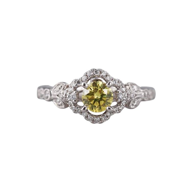 14k Gold Diamond Ring