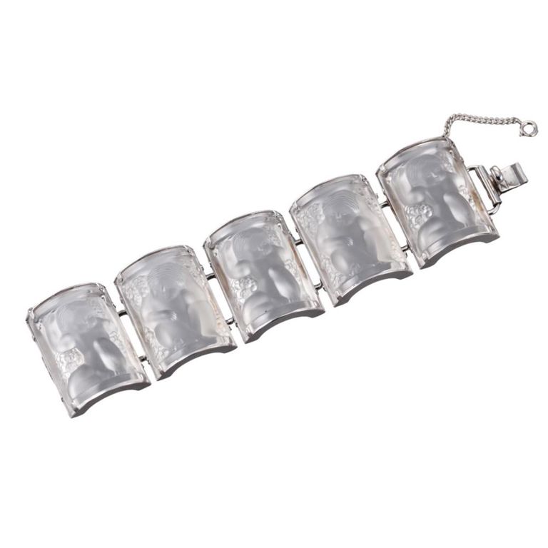 Base Metal Crystal Bracelet