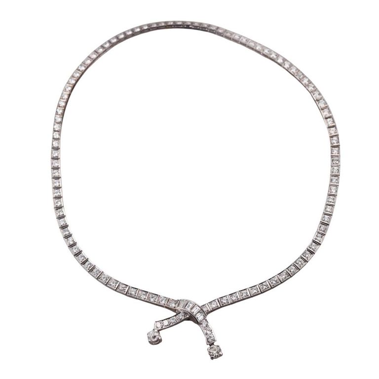 Platinum Diamond Necklace