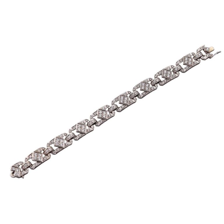 14k Gold Diamond Bracelet