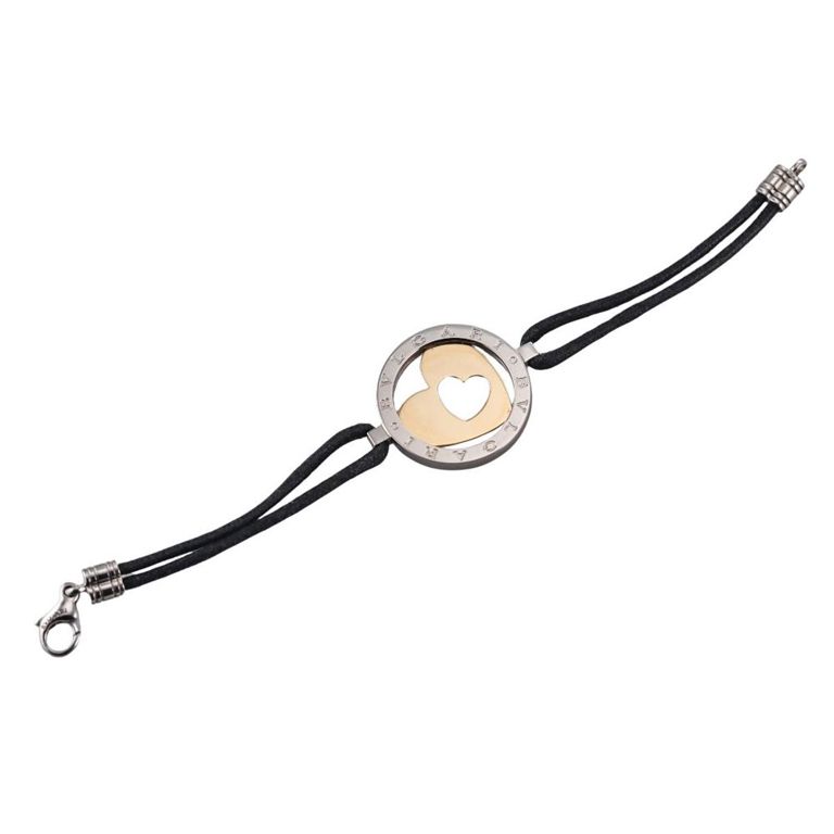 18k Gold Steel Bracelet