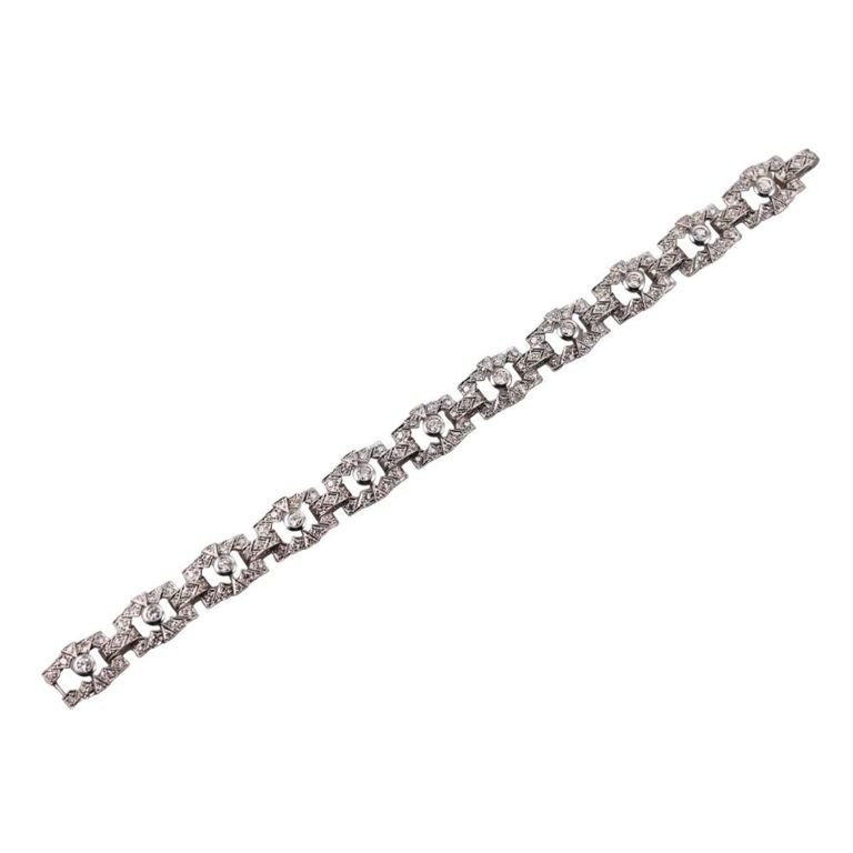 Platinum Diamond Bracelet