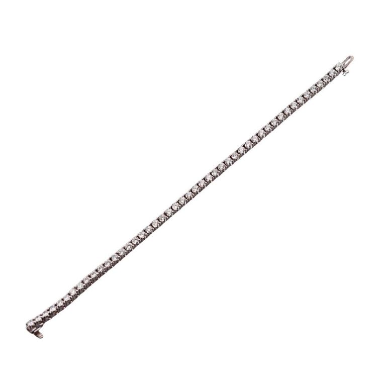 18k Gold Diamond Tennis Bracelet