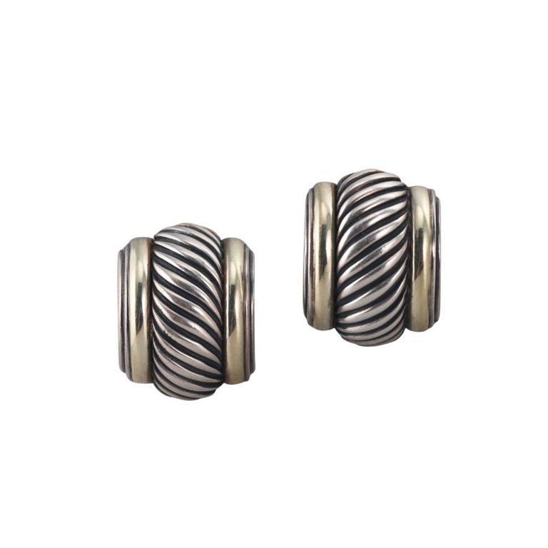 14k Gold Silver Earrings