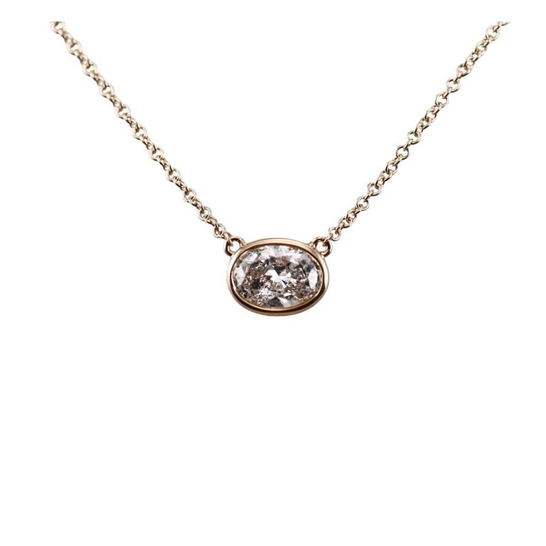 14k Gold Diamond Necklace