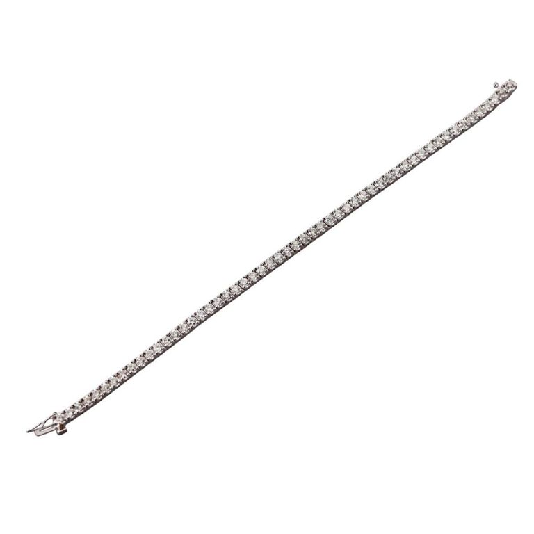 14k Gold Diamond Tennis Bracelet