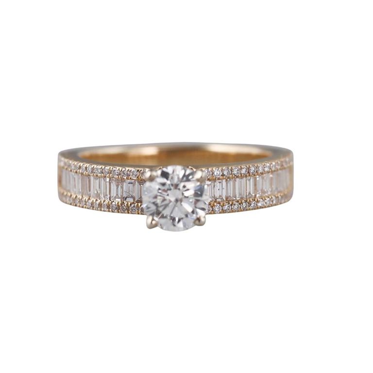 14k Gold Diamond Ring