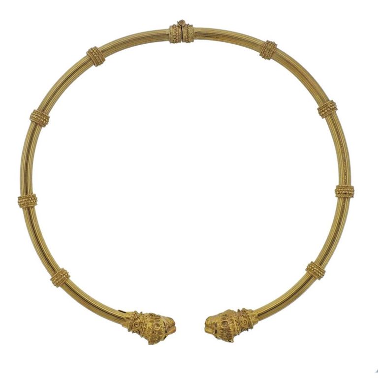 18k Gold Chimera Necklace