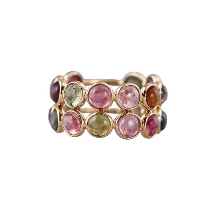 18k Gold Tourmaline Ring