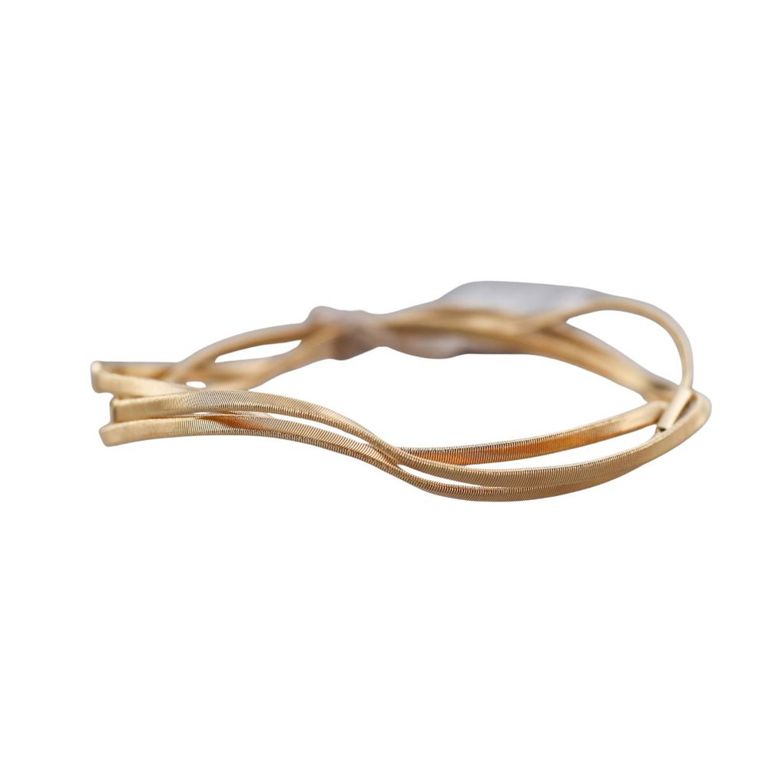 18k Gold Bangle Bracelet