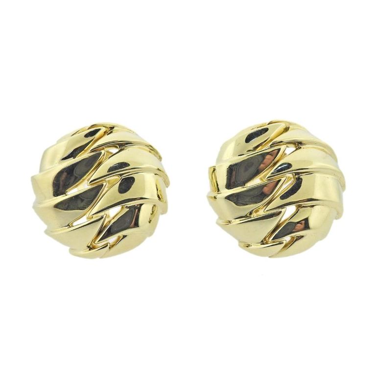 18k Gold Earrings