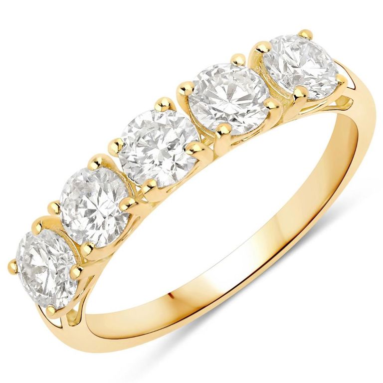 14k Gold Diamond Ring