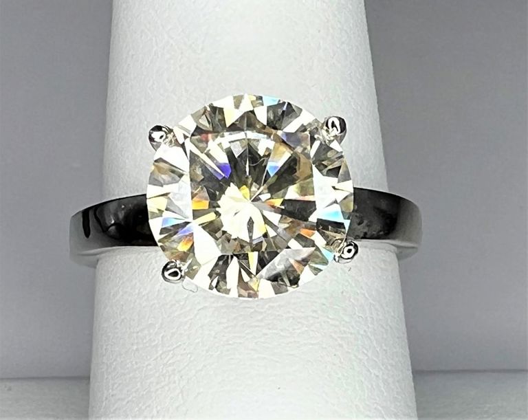 Moissanite Ring