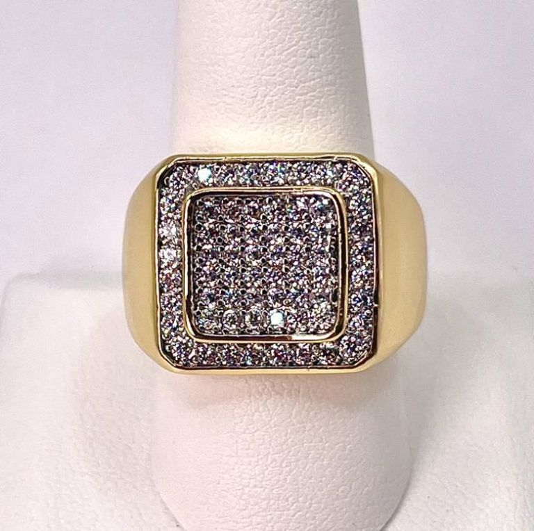 Simulated Diamond Ring