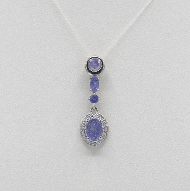 Tanzanite Pendant Necklace