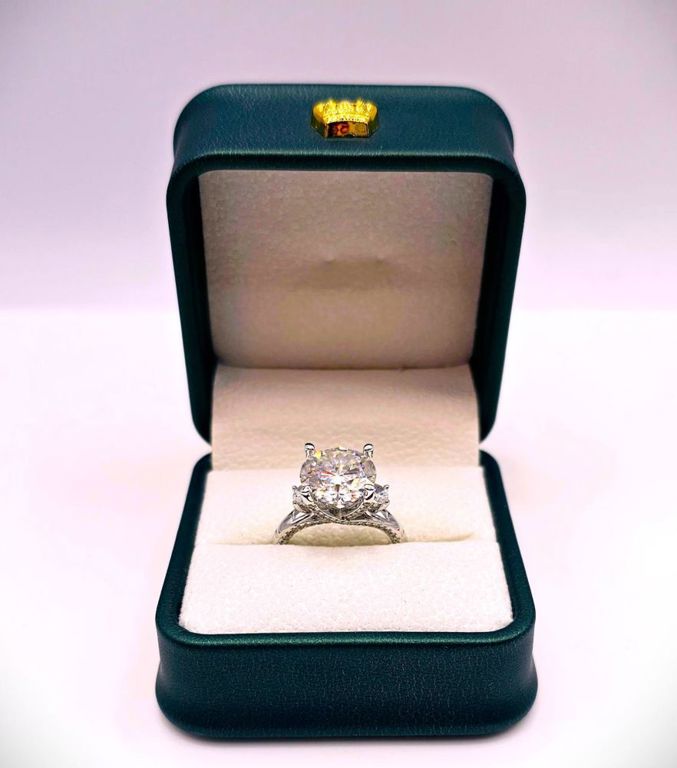 Simulated Diamond Ring
