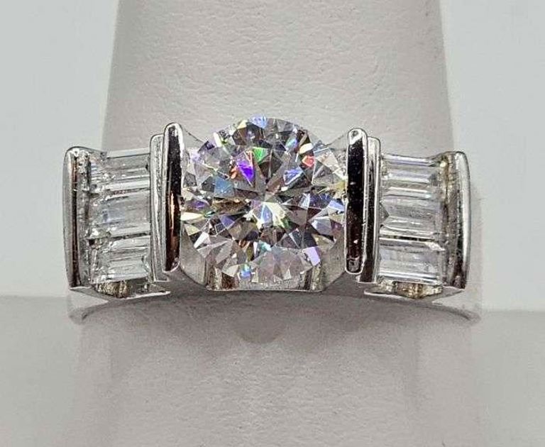 Moissanite Ring