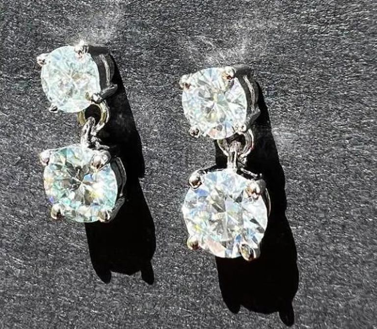 Moissanite Earrings