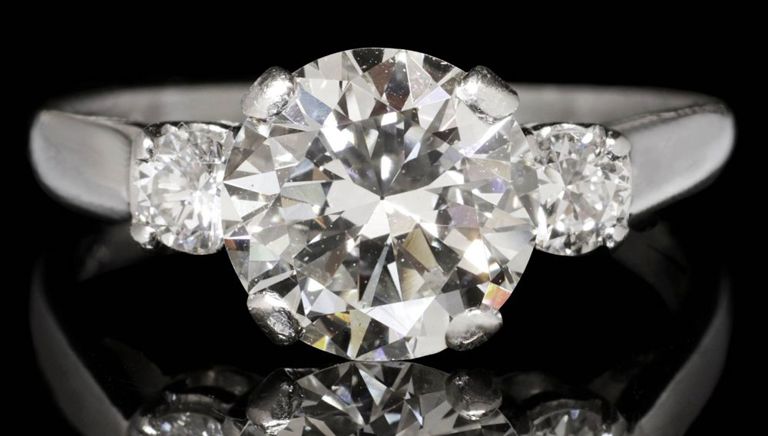 Platinum Diamond Ring