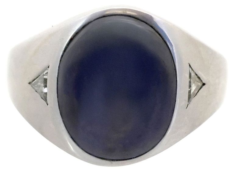 14k Gold Sapphire Ring