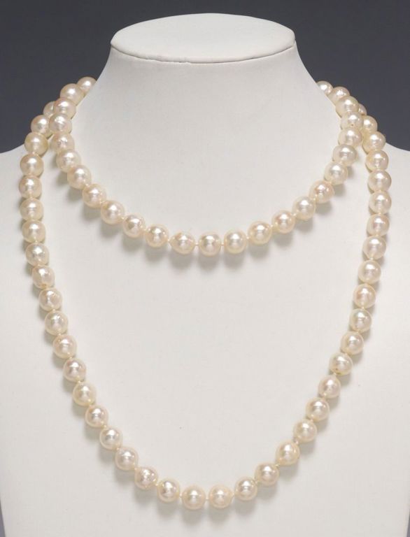 Pearl and Diamond Necklace