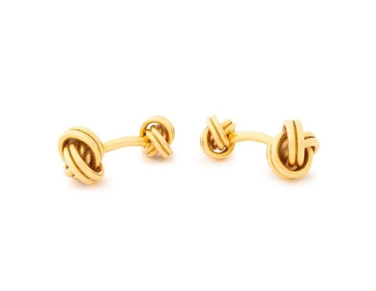 14k Yellow Gold Cufflinks