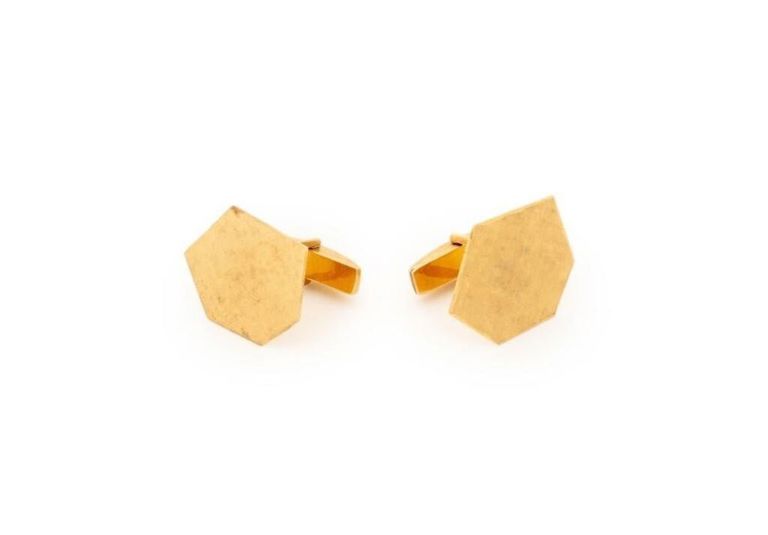 Pair of 18k Gold Cufflinks