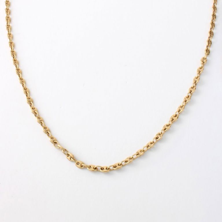 18k Yellow Gold Chain Necklace