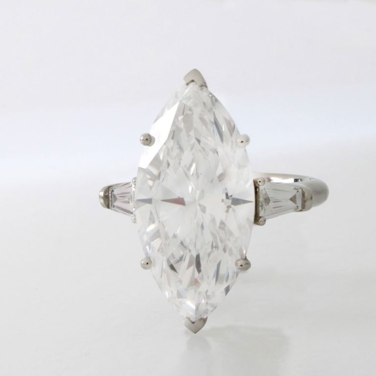 950 Platinum Diamond Engagement Ring