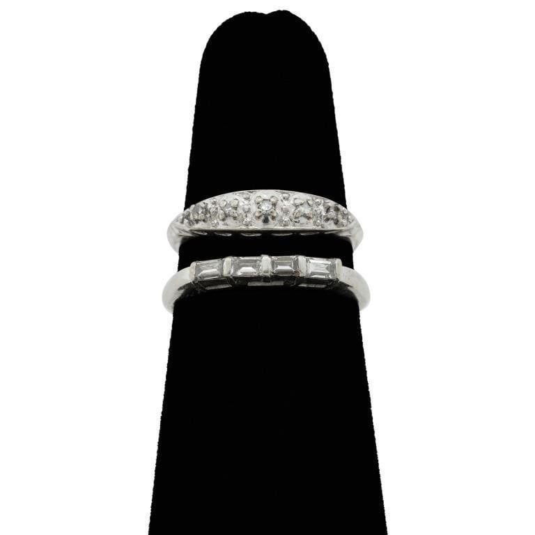 Set of 2 Diamond Rings