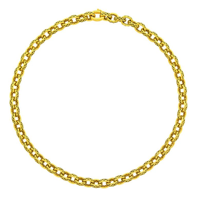 18k Gold Chain Necklace