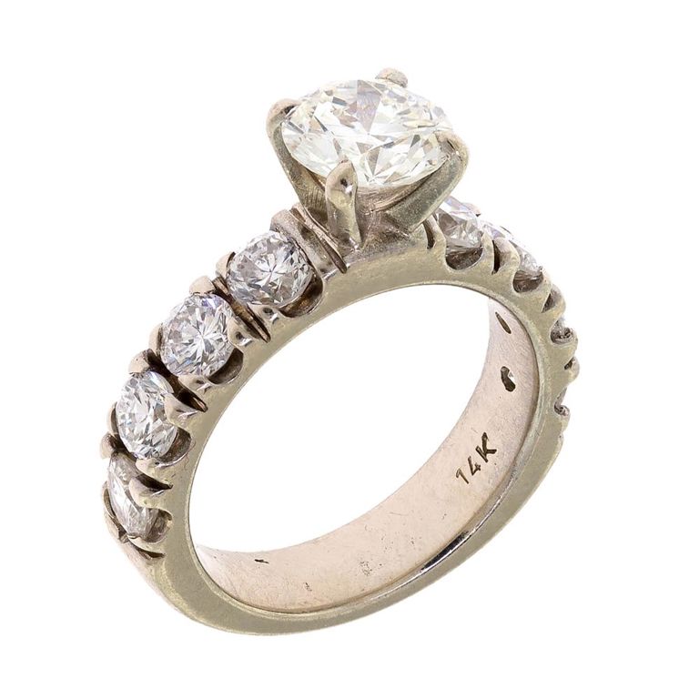 14k Gold Diamond Ring