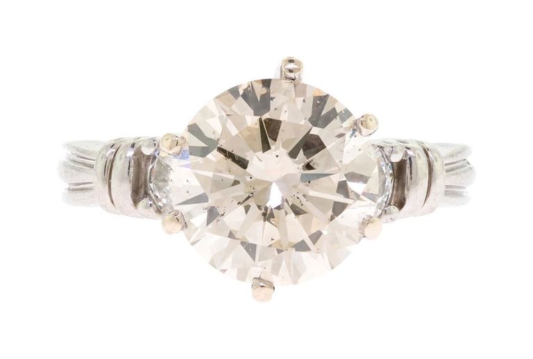 Platinum Diamond Ring