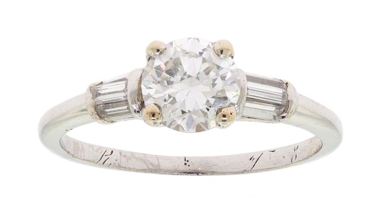 Platinum Diamond Ring